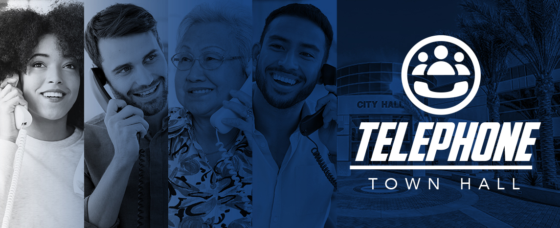 Telephone Townhall banner
